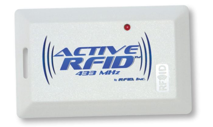 Tag RFID ativa (imagem: reprodução/RFID, Inc.)