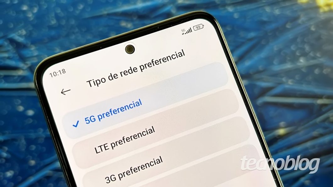 Como ativar o 5G no celular Android? (imagem: Emerson Alecrim/Tecnoblog)