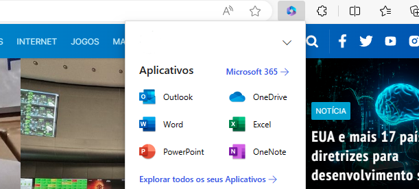 Visual da extensão do Microsoft 365 que será descontinuada (Imagem: Divulgação/Microsoft)