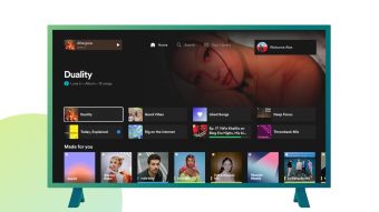 Spotify: app para TVs ganha design reformulado e modo escuro