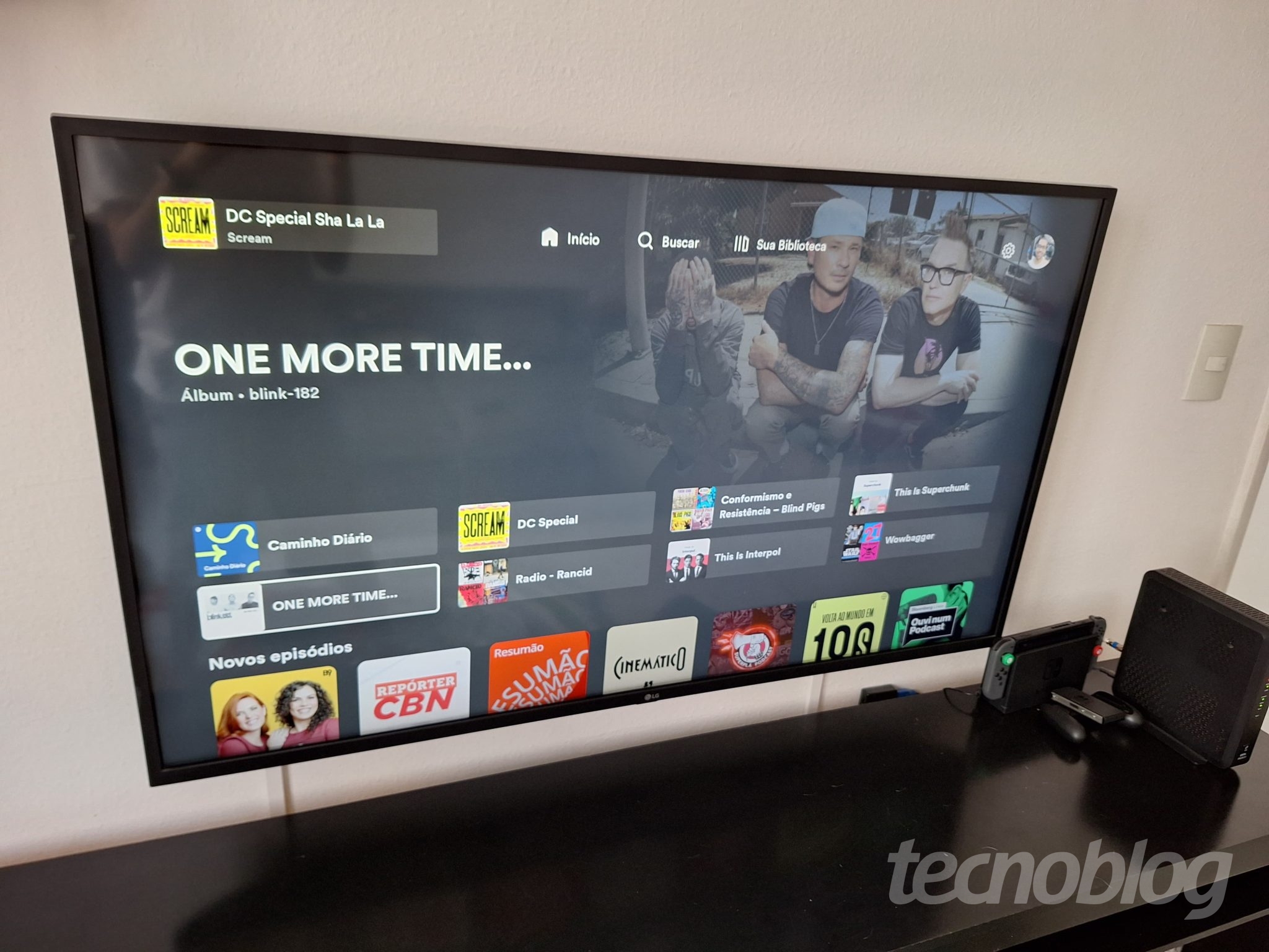 Spotify: app para TVs ganha design reformulado e modo escuro • Tecnoblog