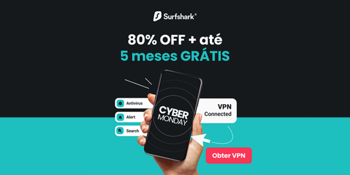 A Surfshark oferece VPN, antivírus e mais (imagem: reprodução/Surfshark)