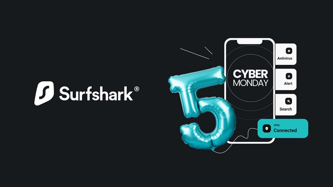Surfshark na Cyber Monday oferece até 5 meses grátis de VPN e segurança digital
