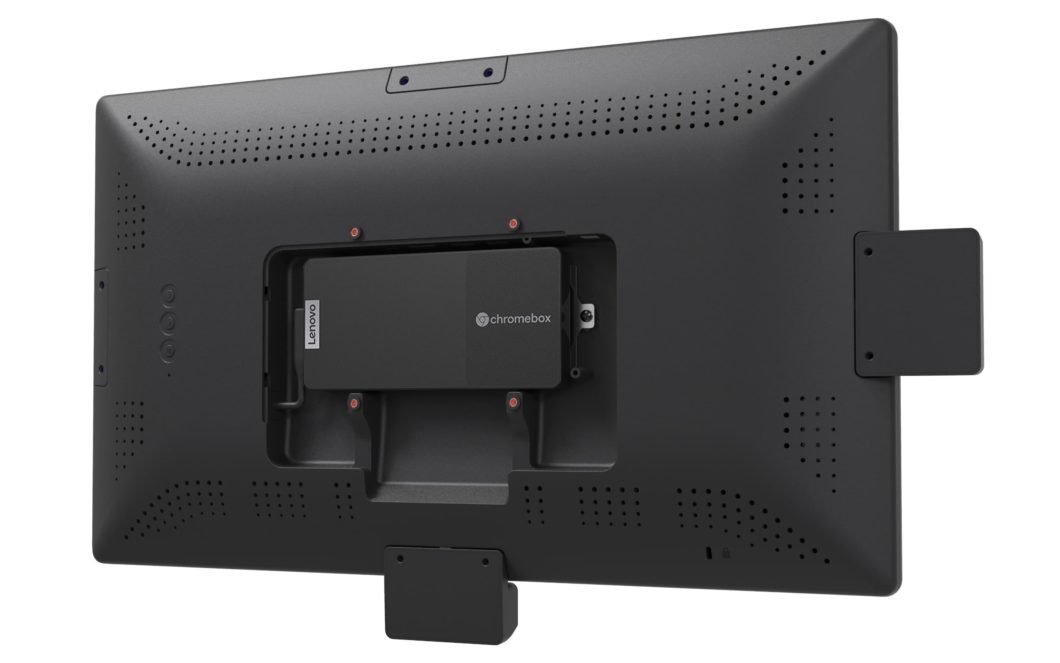 Imagem promocional do computador Lenovo Chromebox Micro