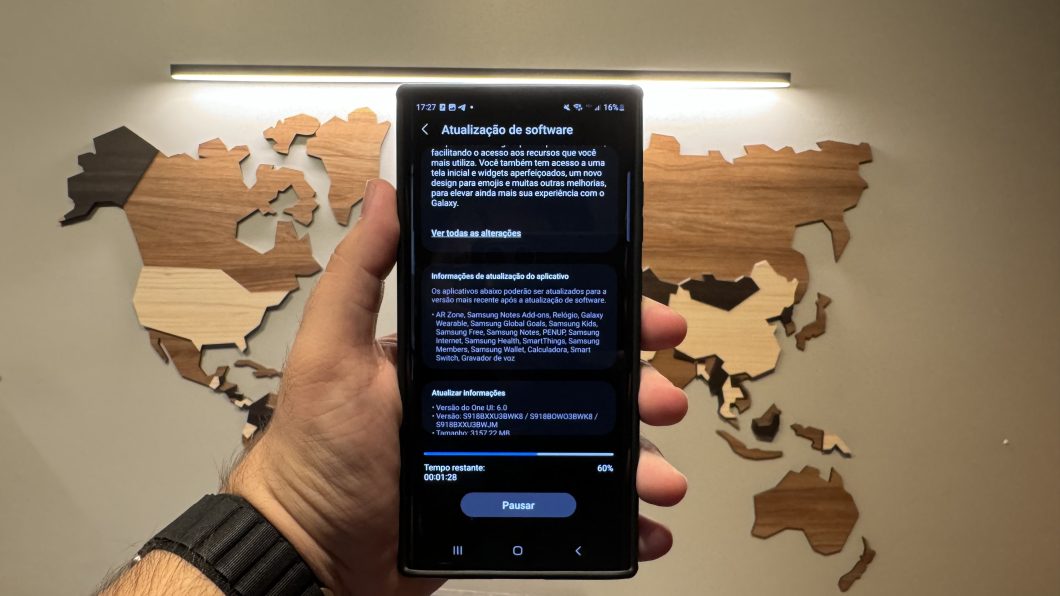 One UI 6 disponível em Galaxy S23 Ultra do Brasil