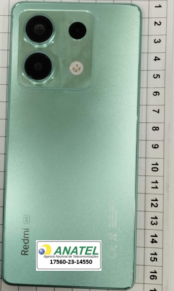 Redmi Note 13 no certificado de conformidade técnica (Imagem: Reprodução/Tecnoblog)