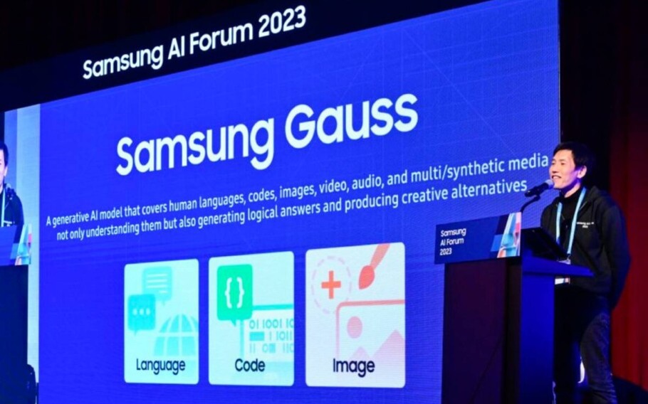 Inteligência artificial Samsung Gauss foi apresentada durante o AI Forum 2023
