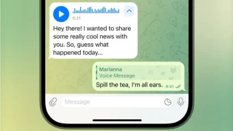 Telegram agora transcreve áudios no plano grátis, mas com um limite