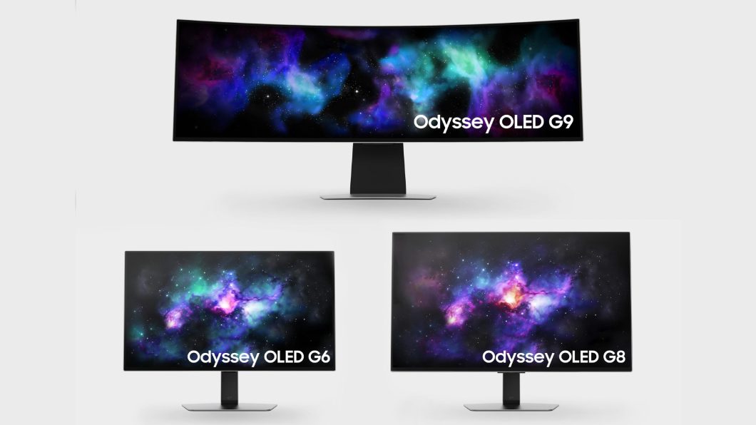 Samsung anunciou novos monitores Odyssey nesta semana (Imagem: Divulgação/Samsung)