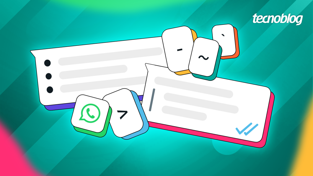 WhatsApp tem quatro novas opções de formatação de texto (Imagem: Vitor Pádua/Tecnoblog)
