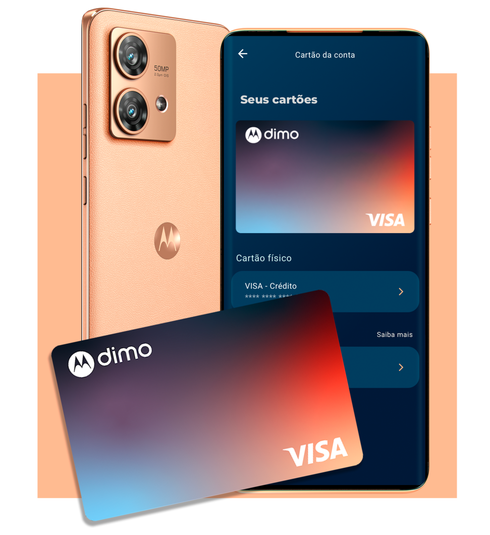 Composição com cartão de crédito e celular