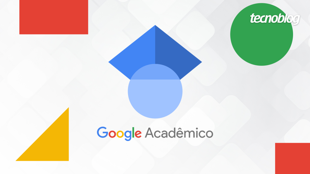 Ilustração apresenta o logotipo do Google Acadêmico