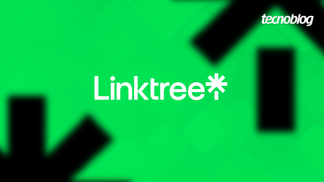Ilustração com a logo da plataforma Linktree