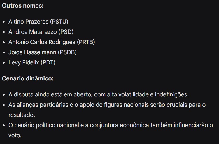 Gemini aponta que Levy Fidelix será pré-candidato à prefeitura de São Paulo em 2024 (Imagem: Reprodução/Tecnoblog