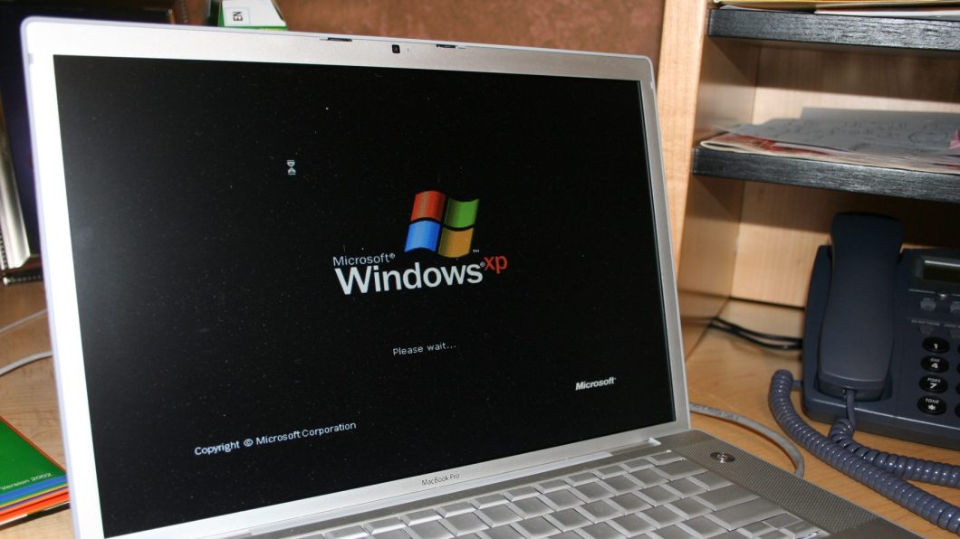 Laptop com Windows XP