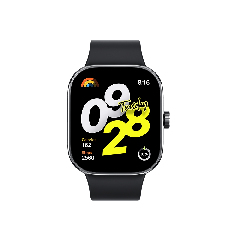 Xiaomi Redmi Watch 4 tem tela de 1,97 polegadas (Imagem: Divulgação/Xiaomi)