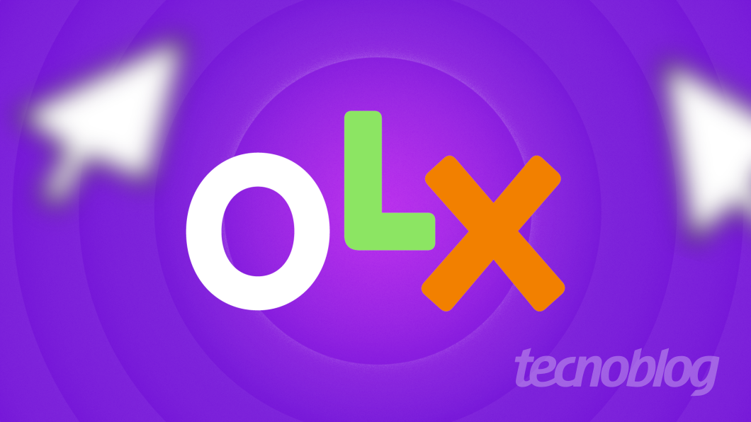 Ilustração com o logotipo da OLX