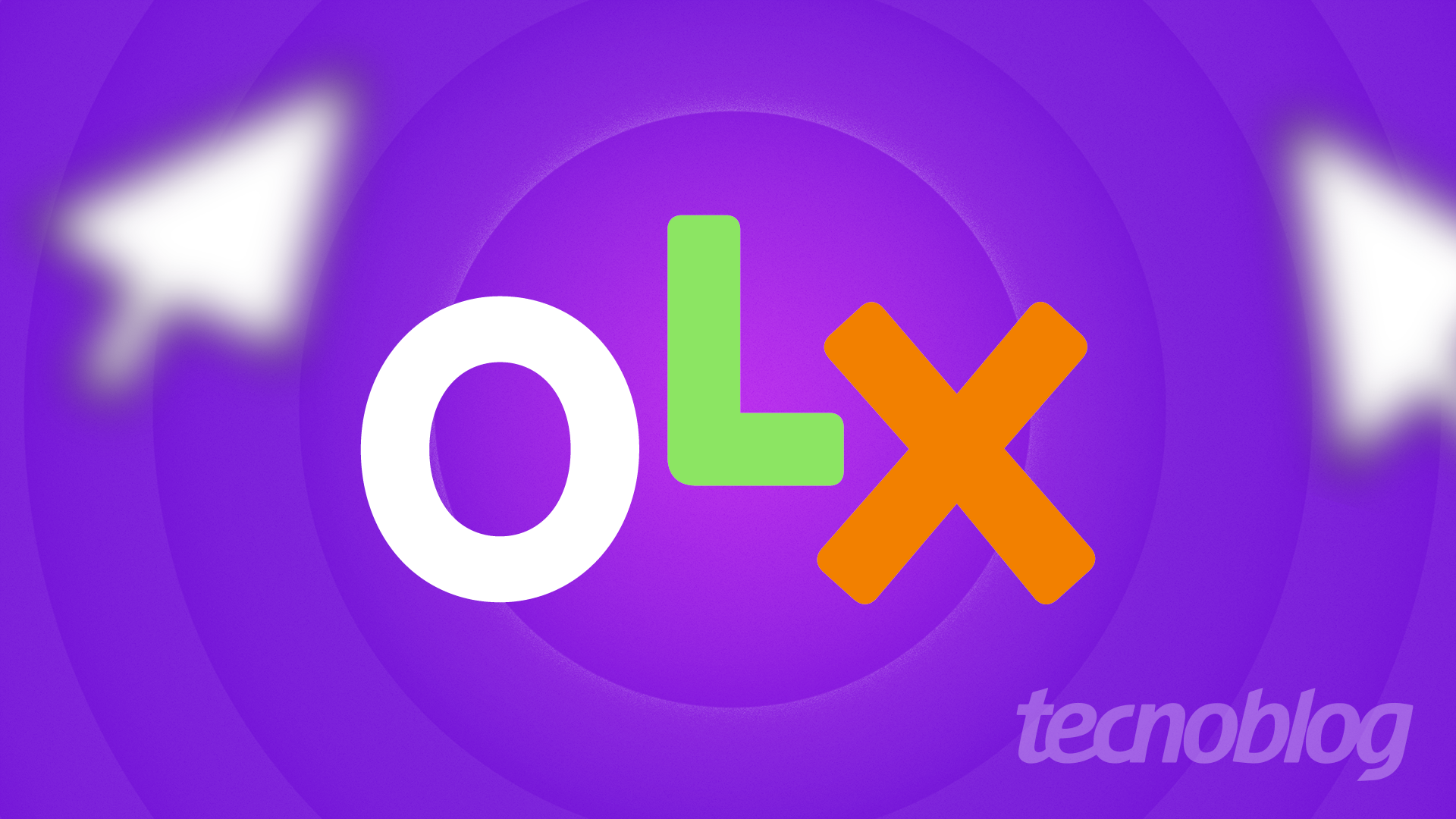 Ilustração com o logotipo da OLX