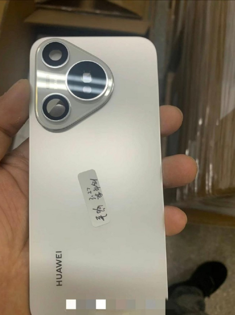 Suposta imagem da traseira do Huawei Pura 70 (Imagem: Rodent950/Twitter)