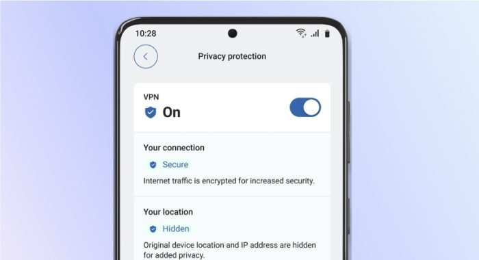 Microsoft Defender no VPN no iOS (imagem: divulgação/Microsoft)