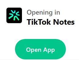 Possível novo ícone do TikTok Notes, ex-TikTok Photos, no site oficial do app (Imagem: Reprodução/Tecnoblog)