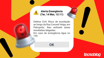 Por que o Brasil não usa alertas de catástrofe via celular?