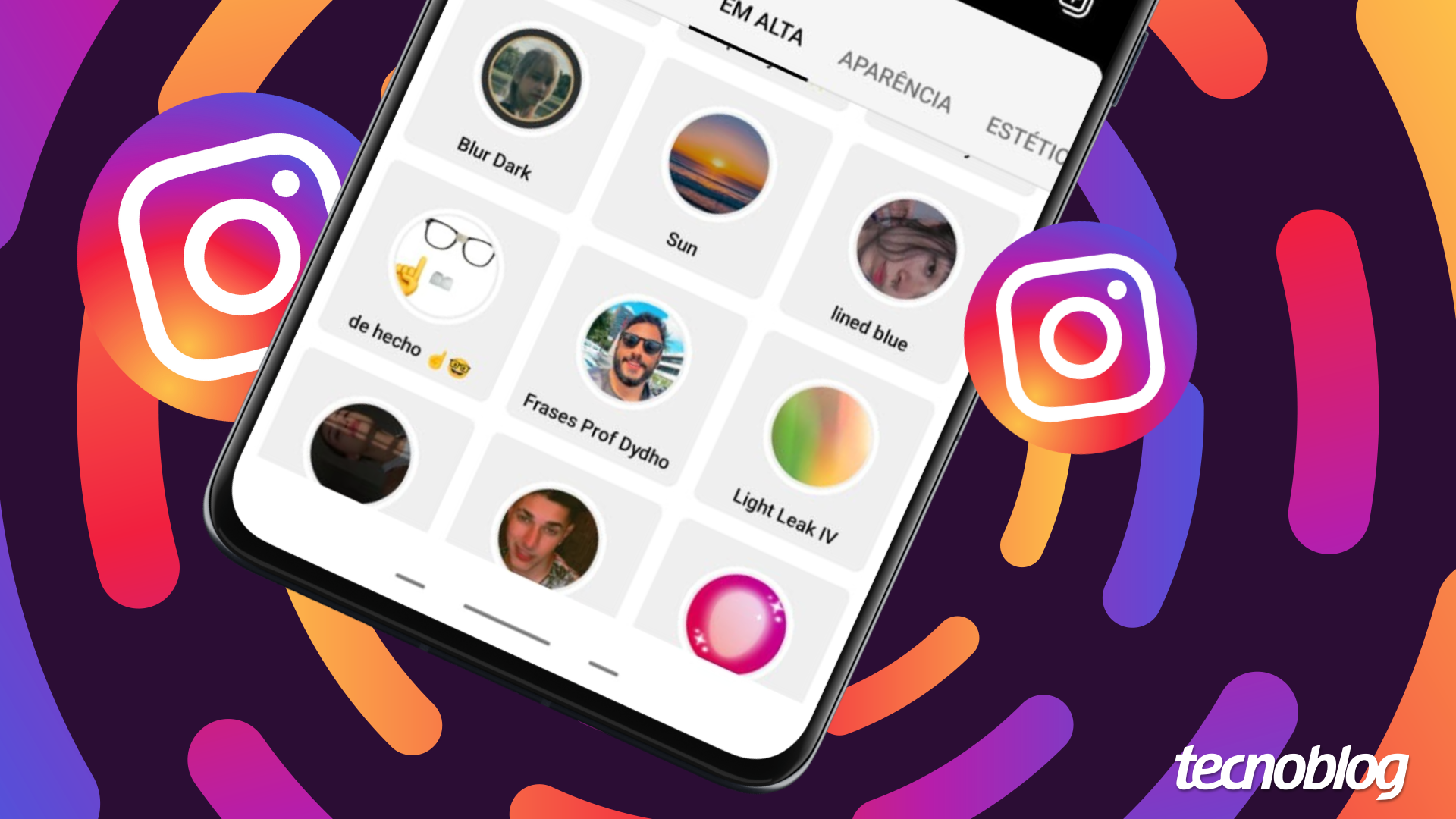 Como pesquisar efeitos no Instagram? Saiba achar filtros para Stories ou  Reels – Tecnoblog