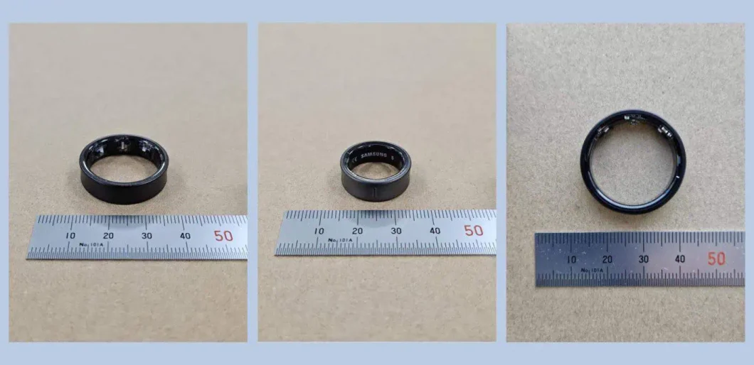Imagens do Galaxy Ring no certificado de homologação da FCC (Imagem: Reprodução/Android Headlines)