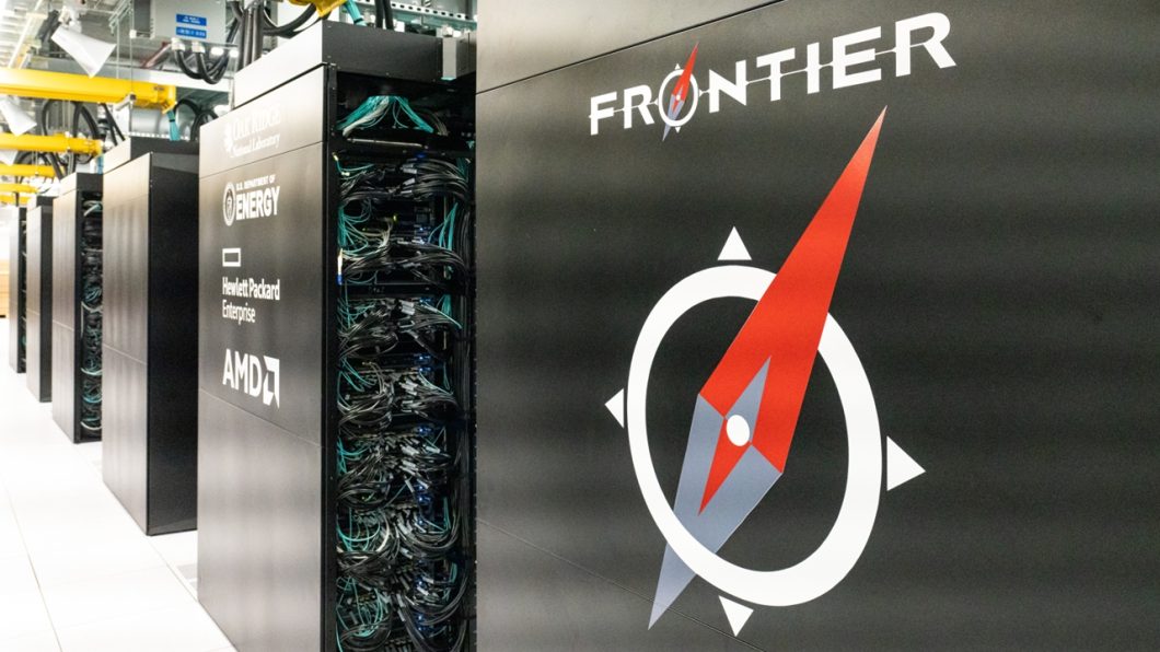 Supercomputador Frontier (imagem: divulgação/ORNL)