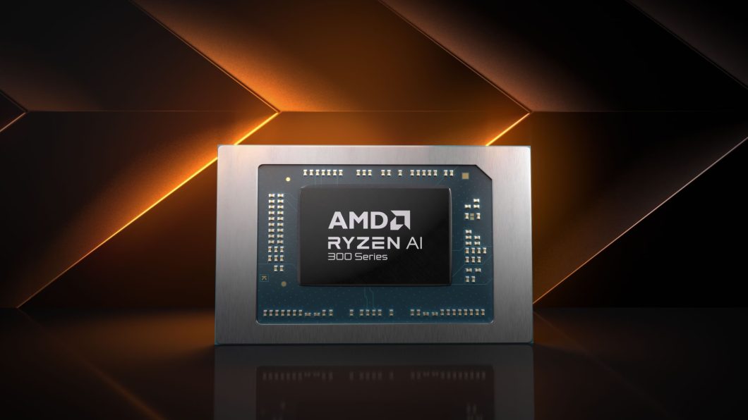 Chip Ryzen AI 300 (imagem: divulgação/AMD)