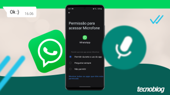 Como ativar e desativar o microfone do WhatsApp pelo celular ou PC