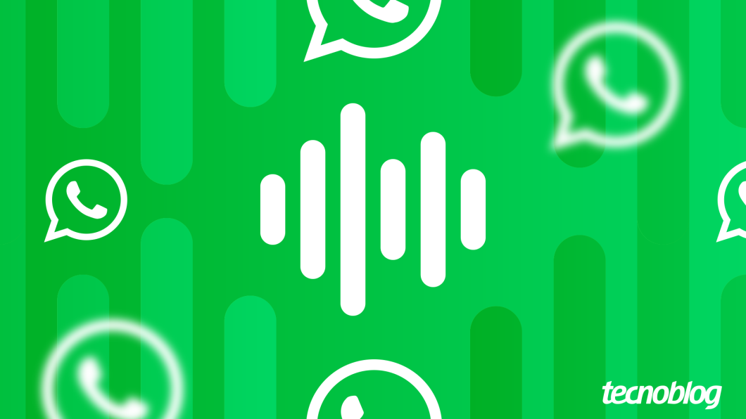 Ilustração do ícone do chat por voz do WhatsApp