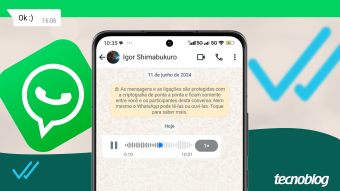 Como ouvir áudios no WhatsApp pelo celular ou PC