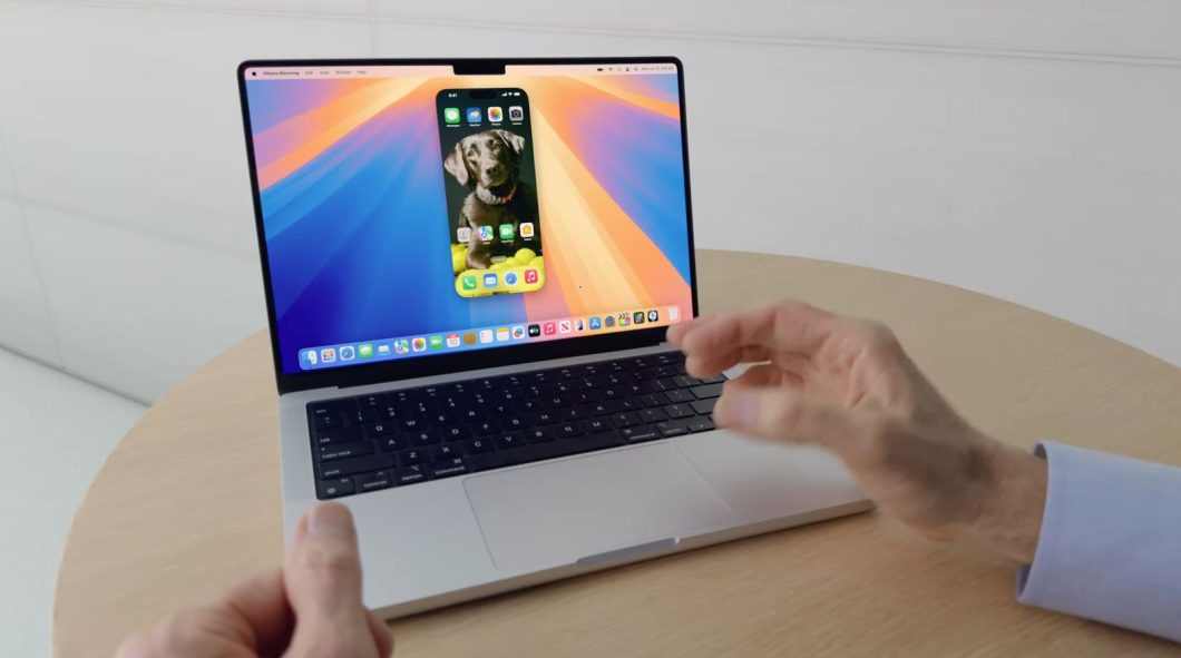 iPhone Mirroring permite controlar celular pelo Mac
