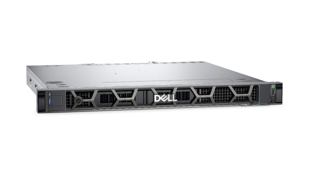 Imagem do servidor em rack Dell PowerEdge R260