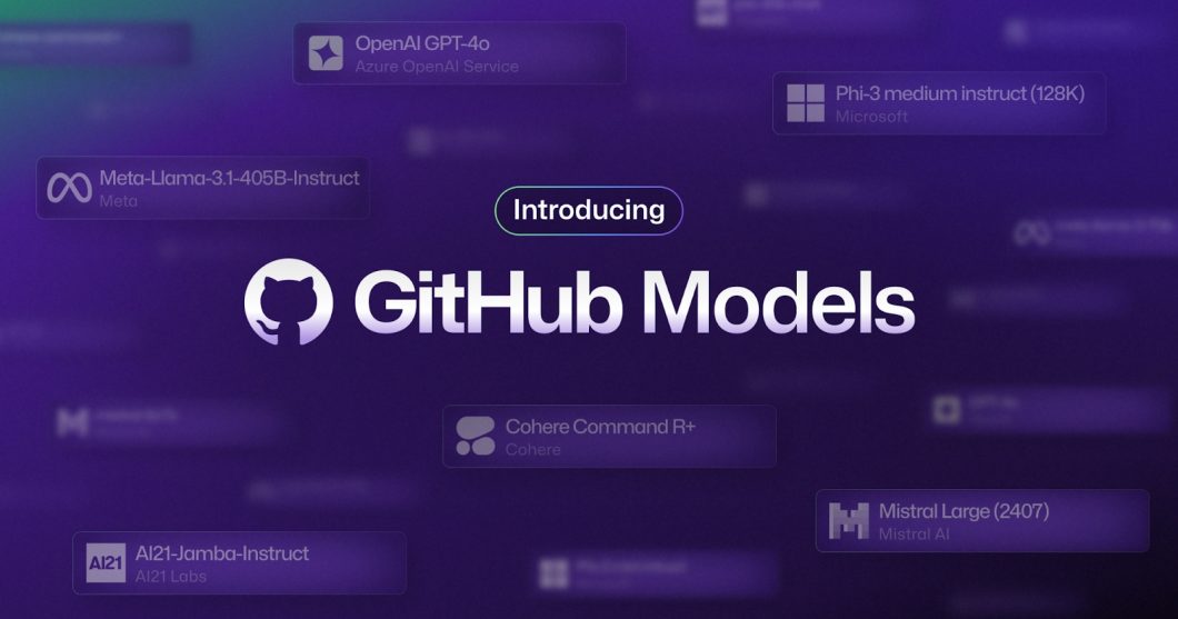 GitHub Models (imagem: divulgação/GitHub)