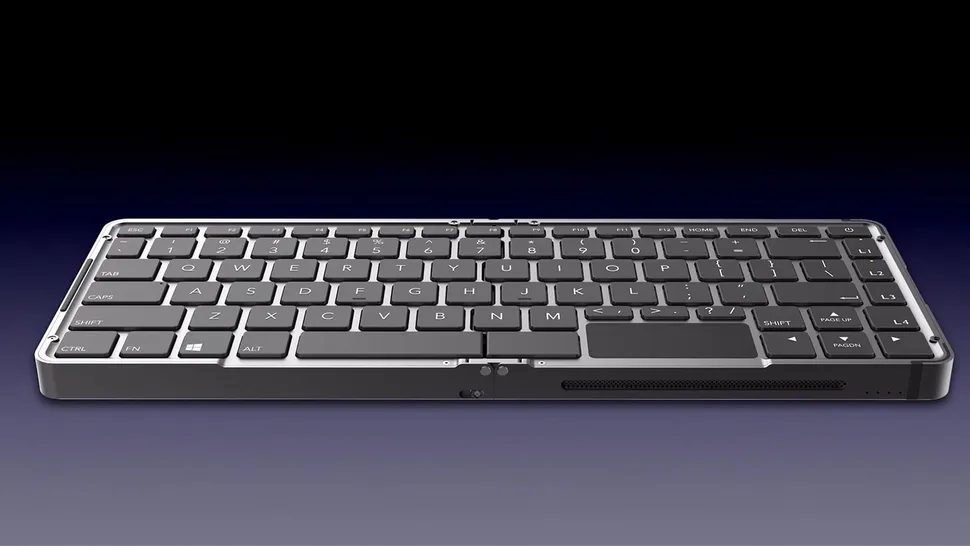 Com teclado e touchpad já integrados, mini-PC da Ling Long dispensa que usuário carregue os periféricos com o dispositivo (Imagem: Reprodução/Ling Long)