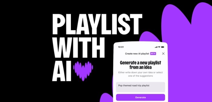 Modo Playlist com IA (imagem: divulgação/Deezer)