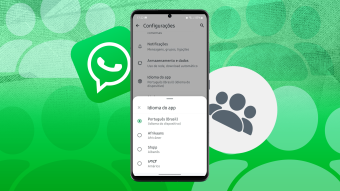 Como mudar o idioma do WhatsApp no celular ou PC