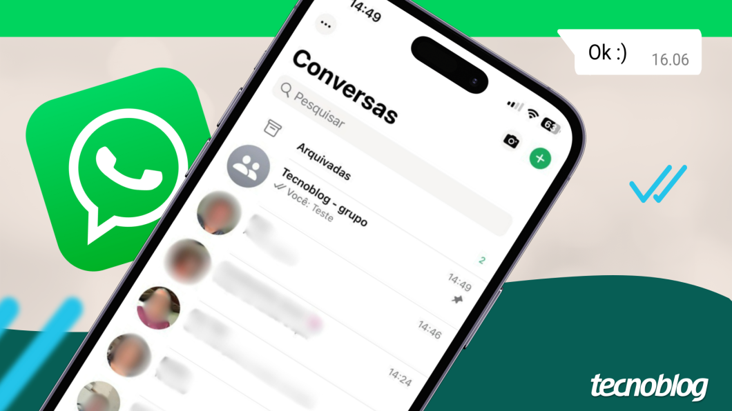 Como limpar as suas conversas do WhatsApp? (Imagem: Reprodução/iOS)