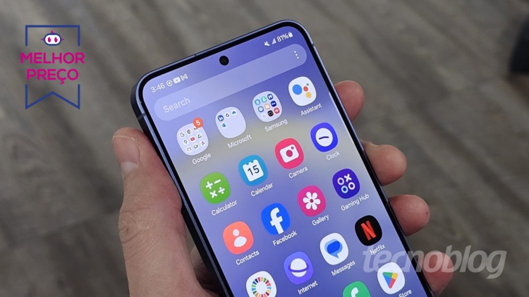 Galaxy S24 Plus com menor preço no Mercado Livre (imagem: Thássius Veloso/Tecnoblog)