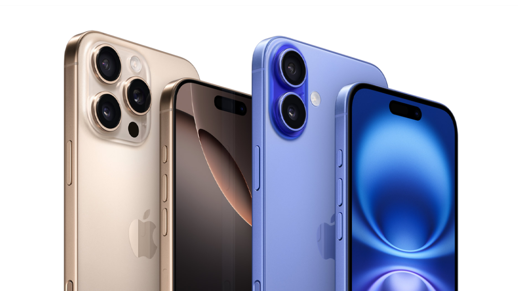 Em novas cores, iPhone 16 tem corpo de alumínio e retoma visual do iPhone X e XR, iPhone 16 Pro segue igual (imagem: reprodução/Apple)