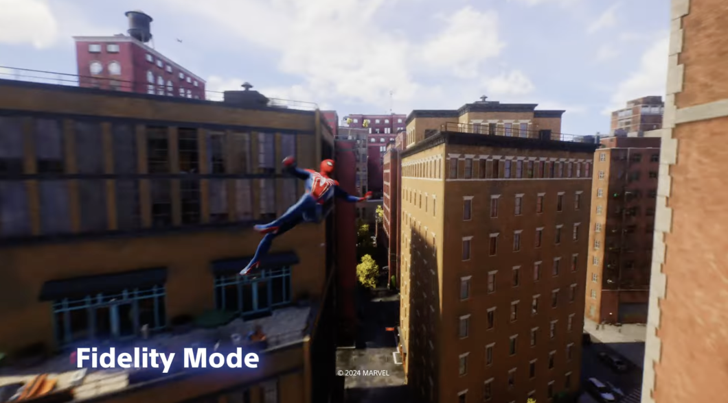 Modo Fidelity será capaz de exibir 60 quadros por segundos na maioria dos jogos (Imagem: Reprodução/Sony)