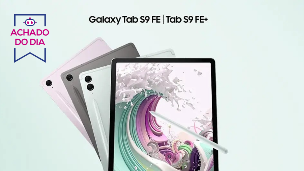 Galaxy Tab S9 FE e FE+ (Imagem: Divulgação/Samsung)