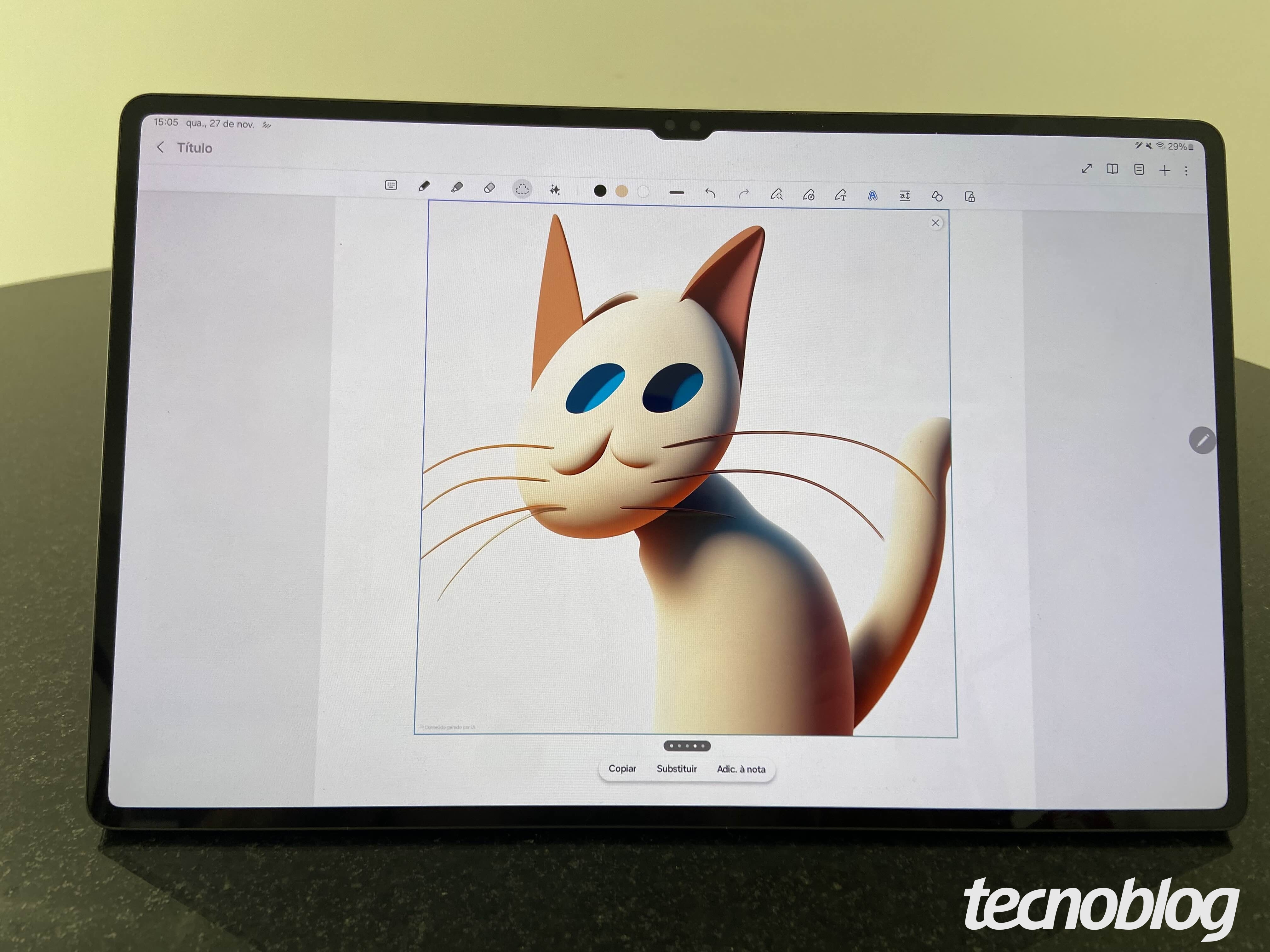 Galaxy Tab S9 Ultra (Imagem: Felipe Freitas/Tecnoblog)