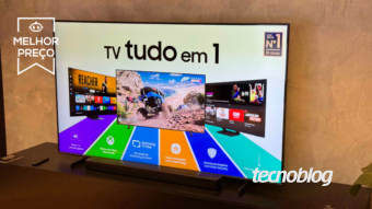 Televisor sai por R$ 3.894 parcelado em até 12 vezes sem juros. Valor é o menor da história do produto, que possui tecnologia parecida com OLED