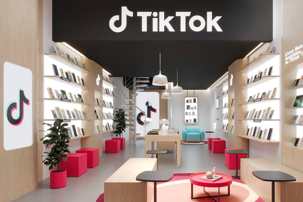 Livraria dos Mais Assistidos do TikTok (Divulgação)