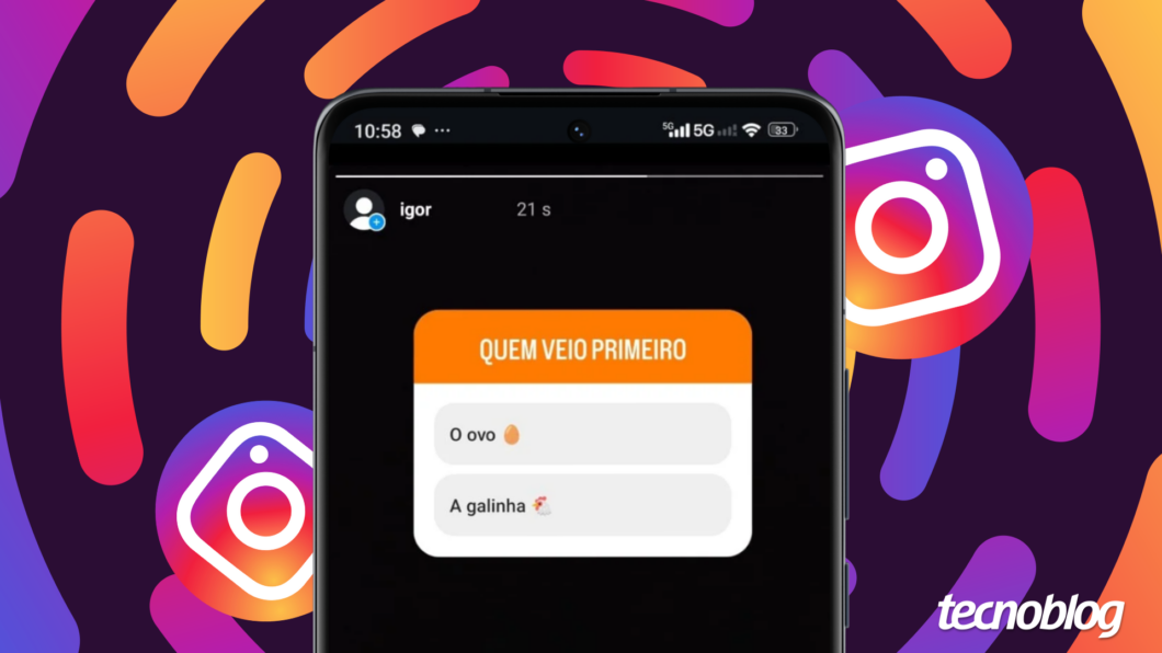 Como fazer uma enquete no Instagram