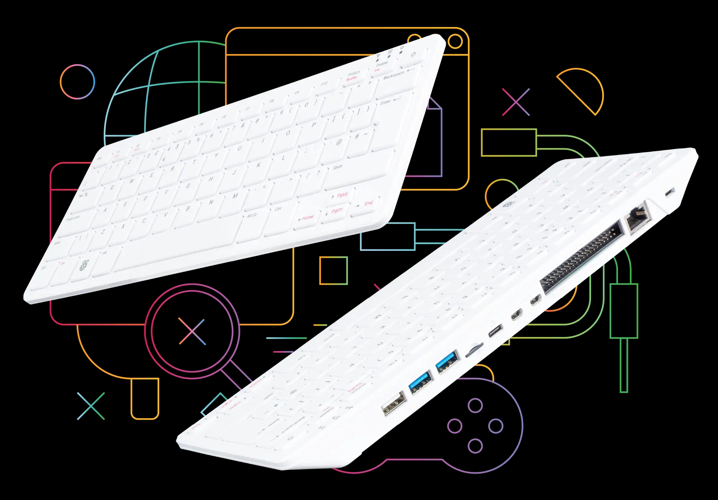 Raspberry Pi 500: novo teclado com computador interno tem chip