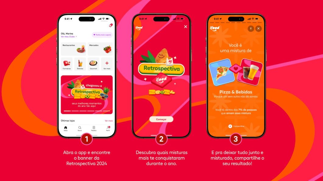 Como acessar a sua Retrospectiva iFood 2024 (imagem: divulgação/iFood)